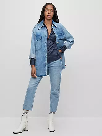 HUGO | Blouse Fitted | dunkelblau